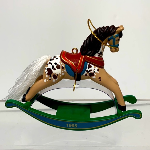 Rocking horse ornament vintage - Picture 3 of 12